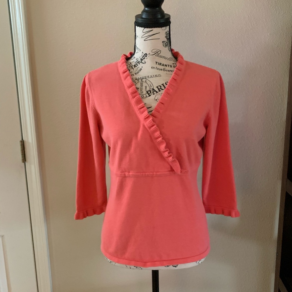 Chadwick’s coral sweater